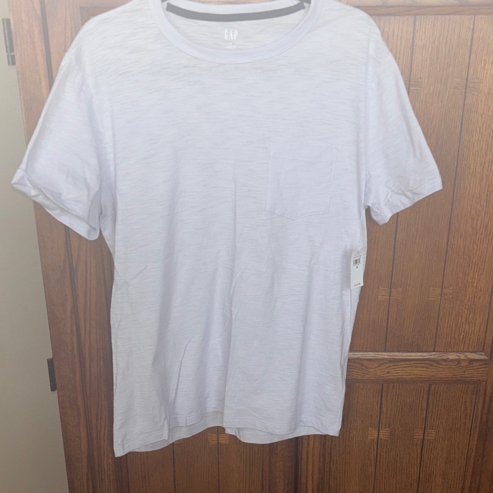GAP Men's Light Lavender Short Sleeve Tee